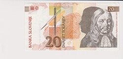 Szlovénia 20 tolár 1992 VF   (A2)