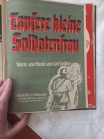 Német háború előtti kották.