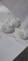 Hollóházi porcelán teás csészék