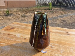 T3535 Kispesti Gránit kerámia váza 25 cm