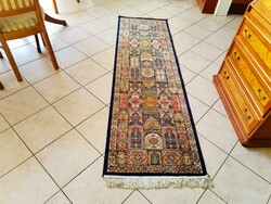 KAZETTÁS, ÉLETFÁS PERZSA mintás belga falikárpit, szőnyeg - 65x225 cm