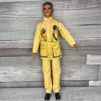 Mattel 2016 Barbie: Firefighter Ken Toy Doll