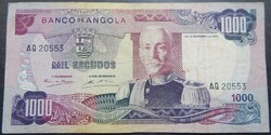 Angola 1000 escudo  1972