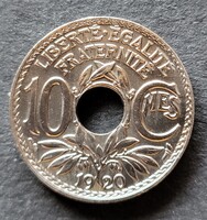 Francia 10 centimes 1920 (B88)