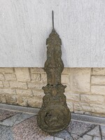 Barokk rokokó stílusú Inga ,àlló óra Fali Óra Contoise Morbier Francia Réz inga. Flamand mese !Mozgó