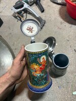 Villeroy & Boch (Mettlach) limitált söröskorsó – "Orosz népmesék" (1978)