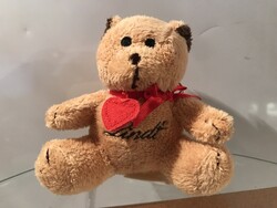 LINDT MACKÓ - PLÜSS - 11 x 10 cm  - OSZTRÁK - GYŰJTEMÉNYBŐL