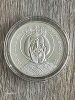 1992 Szent László 500 forint ezüst emlékérme PP – 900 ezüst, 28 g, kapszulában