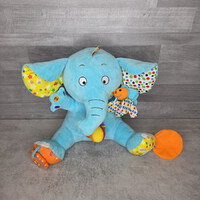 Biba Toys nagyméretű tanuló elefánt babajáték
