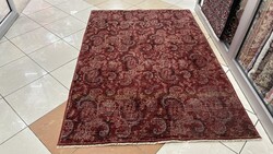 4450 KIÁRUSÍTÁS -30% Eredeti Afgan Boteh kézi gyapjú perzsa szőnyeg 140X200CM