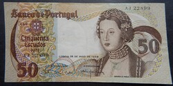 Portugália 50 escudo  1968