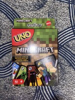 Minecraft UNO kártya, bontatlan