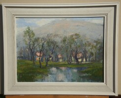 (K) Martinek József (1904-1996) : Tavasz / Tolna 1972