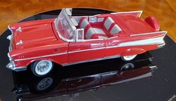 Hatalmas ERTL 1:18 Chevrolet Bel Air (1957) kabrió eladó – Kifogástalan állapot, nehéz fém modell!