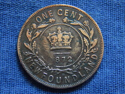Új-Fundland 1 Cent 1872