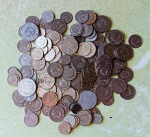 Románia 144 db Vegyes Érme Lej Lei Bani