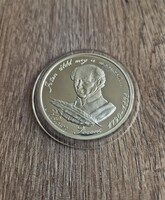 1990 Kölcsey Ferenc 500 forint ezüst emlékérme PP / Proof kapszulában