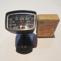 Retro működő újszerű autós hőmérő zsiguli trabant wartburg szocreál