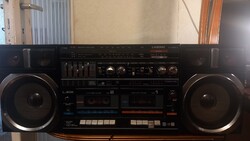 Retro Lasonic L-30K Boombox – Óriás kétkazettás hifi rádiósmagnó