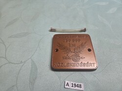 A1948 Volán balesetmentes 750000 km közlekedésért 10x10 cm képeken látható állapotban