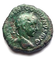 Római GORDIANUS III Bronz Sestertius Viminacium eredeti zöld patinával  19,7 gr/ 24 mm (L15)