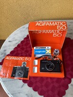 AGFAMATIC 50 analóg fényképezőgép 1970 ből.