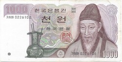 1000 won 1983 Dél Korea 5.