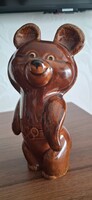 Retro Olimpiai Misa Maci figura (1980 Moszkva) – 16 cm