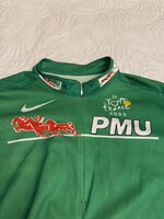 Nike Tour de France 2005 PMU kerékpáros mez – eredeti vintage cycling jersey eladó