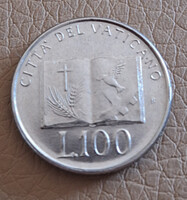 Vatikán  100 Líra, 1992