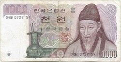 1000 won 1983 Dél Korea 2.