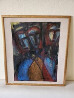 Festmény Takács J ( ? ) szignóval