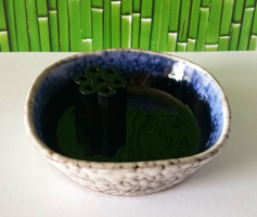 RETRO HÓDMEZŐVÁSÁRHELYI KERÁMIA IKEBANA,VIRÁGRENDEZŐ