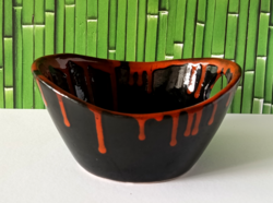 RETRO NAGY MÁRTA IPRMŰVÉSZ KERÁMIA IKEBANA,VIRÁG RENDEZŐ