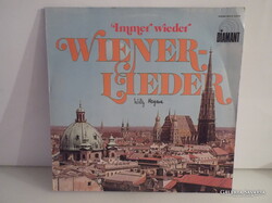 BAKELIT LEMEZ  - WIENER LIEDER - NSZK - NAGY - HIBÁTLAN
