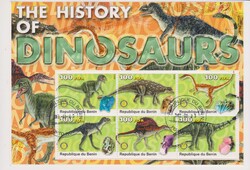 Benin blokkbélyeg 2003 - Dinoszauruszok