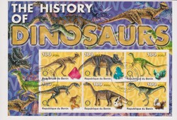 Benin blokkbélyeg 2003 - Dinoszauruszok