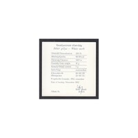 Magyarország,200 forint 1992 - Veszélyeztetett állatvilág - Fehér gólya - Certifikáció