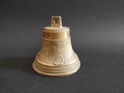 Vintage öntött bronz csengő