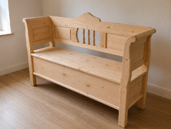 Karosláda , lóca,pad  ,felnyitós láda 160 cm
