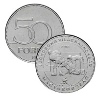 2018 JÉGKORONG VB. 50 FORINT ROLNIBÓL KAPSZULÁBAN