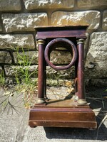 Biedermeier kandalló óra asztali óra  doboz hàz szekrény fàból