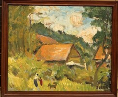 Balla József (1910-1991) Tájkép