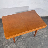 Retro csehszlovák Tatra Nabytok bővíthető étkezőasztal asztal