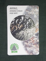 Kártyanaptár,BCM,Beremend cementgyár,1997   (8)