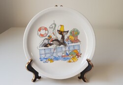 Ritka Vintage Villeroy & Boch Gallo Design gyermek tányér  – 19,5 cm