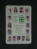 Kártyanaptár,Korona gyógyszertár,patika,Békéscsaba, 2007   (8)