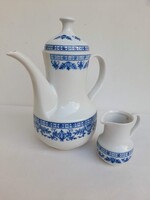 Kahla hagyma mintás porcelán teás kiöntö