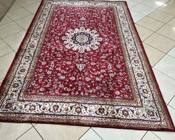 K6 LEÁRAZÁS Álomszép Pamut Selyem Tabríz Gépi Perzsa Szőnyeg 190X290CM