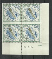 1964.- Monaco - MNH/** - blokk - 1914.- Rally Monte-Carlo vízi repülőgép